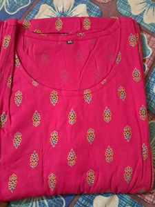Pink Floral Print feeding gown
