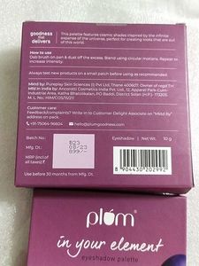 Plum Eyeshadow Palette -Space