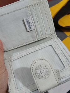 Kipling Wallet - off white