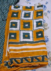 Elegant Green Printed Kurta Set with Dupatta