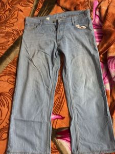 Light Wash Denim Jeans