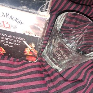 Vintage Whyte &amp; Mackay "The 13th Man" Glass