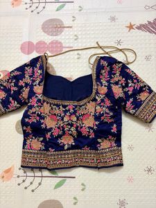 Stunning Navy Blue specially crafted Lehenga😍