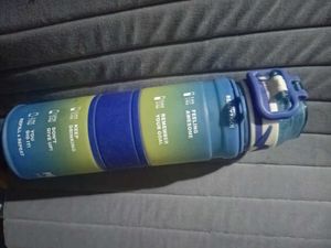 Durable Blue &amp; Green Water Bottle