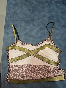 Chatpate backless crop top