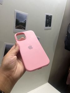 Iphone 14/15 pink silicone Case
