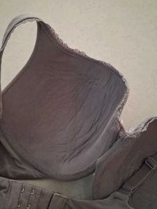 34DD Lace Trim Padded Bra