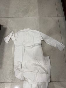 Raymond Tailored Men's White Kurta Set