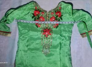 Women's Sea Green Embroidered Anarkali Kurta | Sty