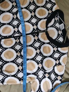 Patterned Zip-Up Jacket