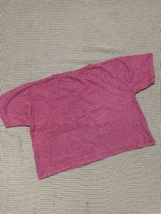 Stylish Peach Crop T-Shirt for Women