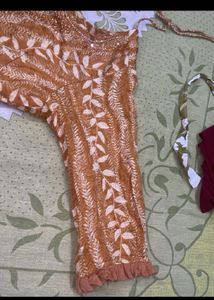 Elegant Mustard Kurta Set with Dupatta