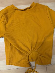 yellow mustard tokyo talkies top