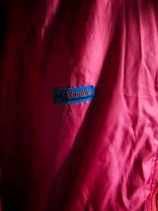 columbia multiside Blue &amp; Red Zip-Up Jacket