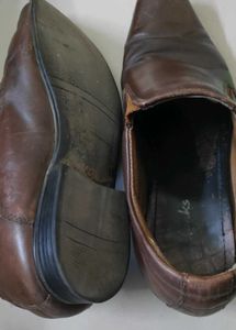 Men's Brown Leather Dress Shoes