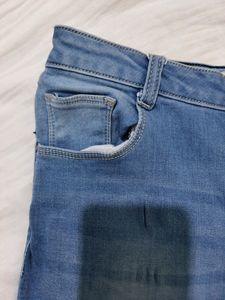 Skinny Fit Blue Denim For Women