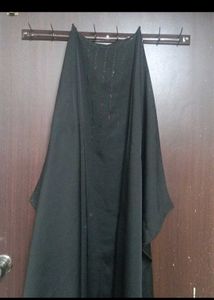 Elegant Black Embellishe Abaya