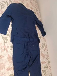 Men's Blue Suit Jacket and Pants