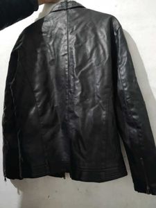 Black Fashion Leather Jacket