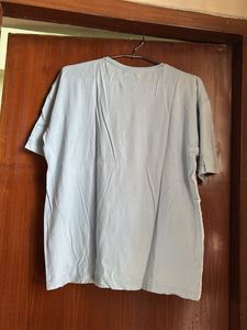 Stylish Blue Striped Shorts And T-Shirt