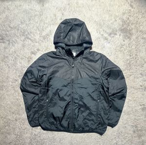 Nike Black Hooded Windbreaker Jacket
