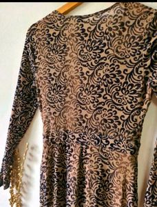 Elegant plunge neck Maxi Dress