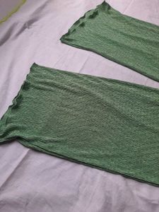 SHEIN BRAND SALE🎊 Green Palazzo Fancy look
