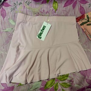 Pink Ruffled Skirt