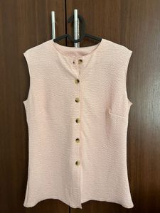 Littlebox - Textured Waist coat Top