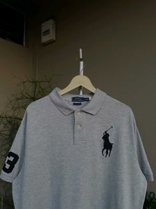polo ralph lauren big pony in grey 🏇🏻