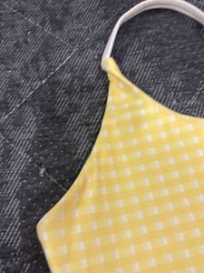 Cute Gingham Crop Top