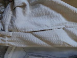 Chic Cream Textured Palazzos