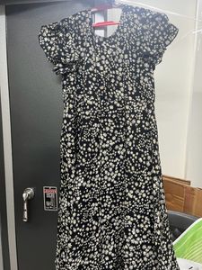 Floral Print Maxi Dress
