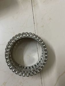 Sparkling Rhinestone Bracelet Set