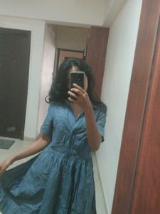 Denim Shirt Dress