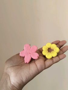 Kawaii Flower Bear &amp; Bunny Charms