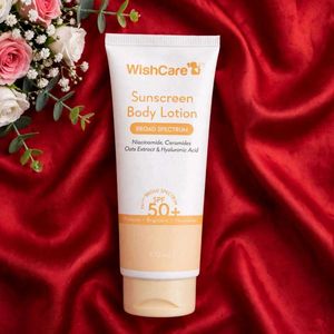 WishCare Sunscreen Body Lotion SPF50, In-Vivo Test