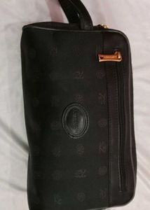 JJB BENSON Black Toiletry bag/cash bag