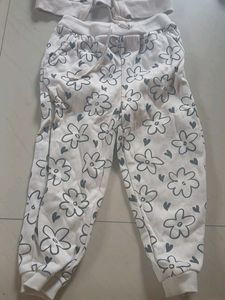 Cute Floral Tracksuit Set