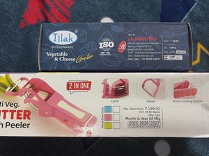 combo of Multi Veg Cutter with Peeler &amp; Grater