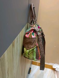 Vibrant Tropical Print Desigual bag