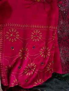 Embellished Silk Dupattas