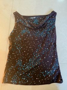 Stylish Ruched Berry Top