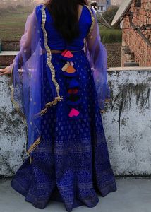 Elegant Blue &amp; Gold Ethenic