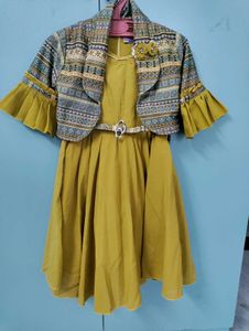 Elegant frock Set with Jacket