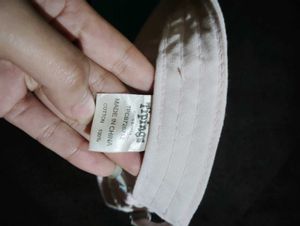 White 'T' Cap