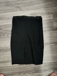 Classic Black Pencil Skirt