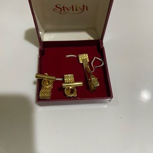 Cufflinks And Tie Pin