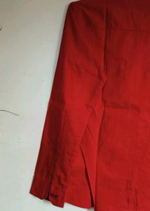 RED FULL SLEEVES SHIRT FOR MENS