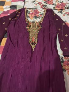 Beautiful Embroidered Kurta salwar